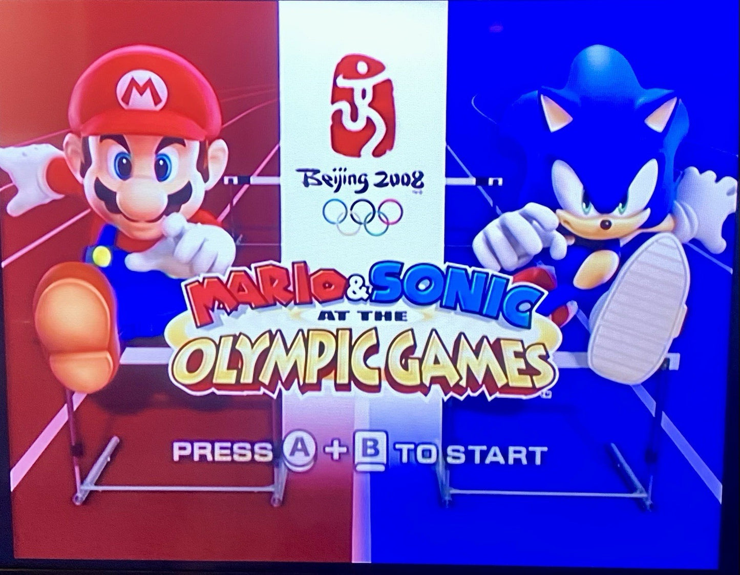 Mario & Sonic at the Olympic Games (Nintendo Wii) CIB W/ Manual, Tested & Works