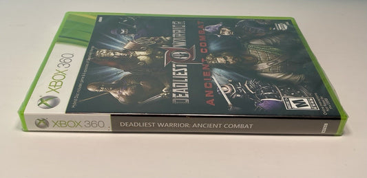 Deadliest Warrior: Ancient Combat (Microsoft Xbox 360, 2012) Brand New Sealed