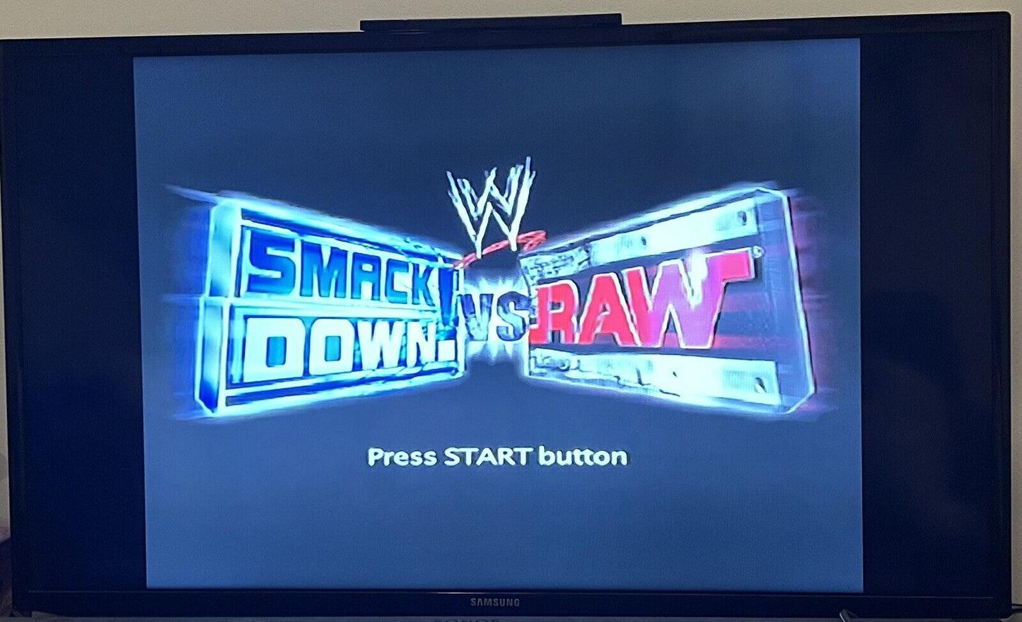 WWE SmackDown vs. Raw PS2 PlayStation 2 Complete CIB Black Label Tested