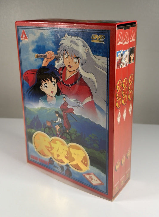 INUYASHA Box Set Vol 1-3 Anime DVD Japanese Rare Episodes 1-25, Eng Subs Works