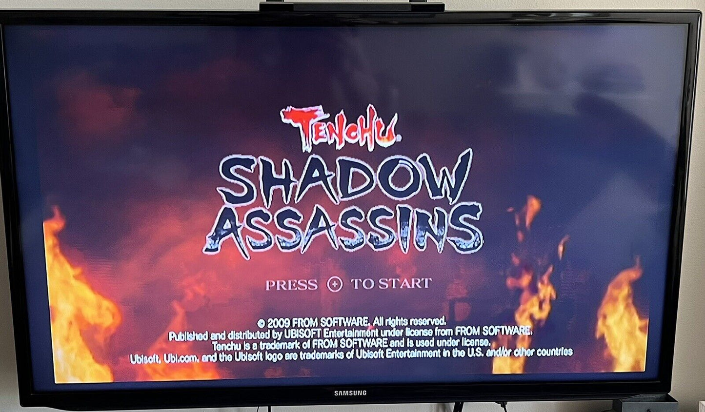 Tenchu: Shadow Assassins Nintendo Wii COMPLETE W/ Manual CIB Tested & Works!