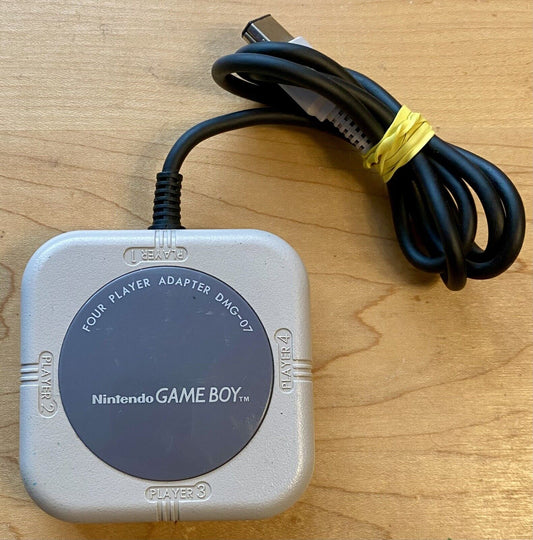 Official OEM Nintendo Game Boy Original Four Player Adapter Link Cable DMG-07