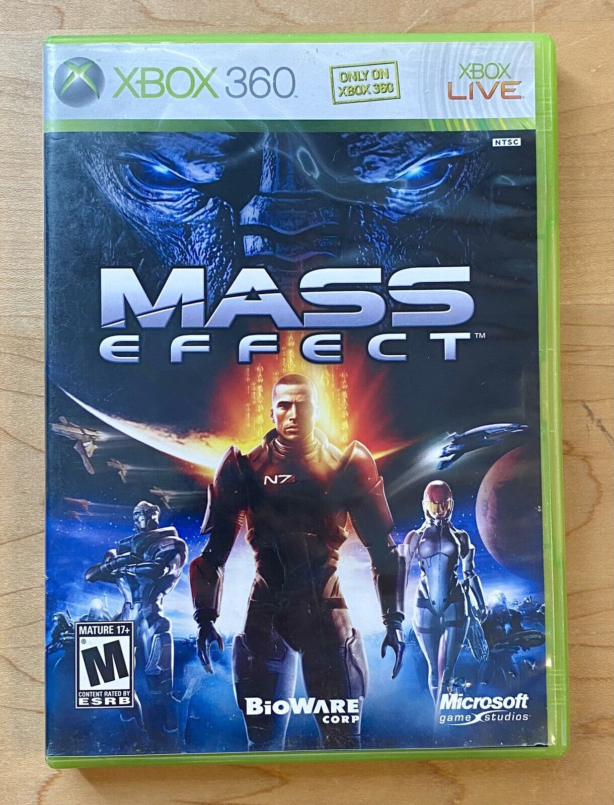 Mass Effect 1 & 2 (Microsoft Xbox 360, 2007 & 2010) Authentic & Tested