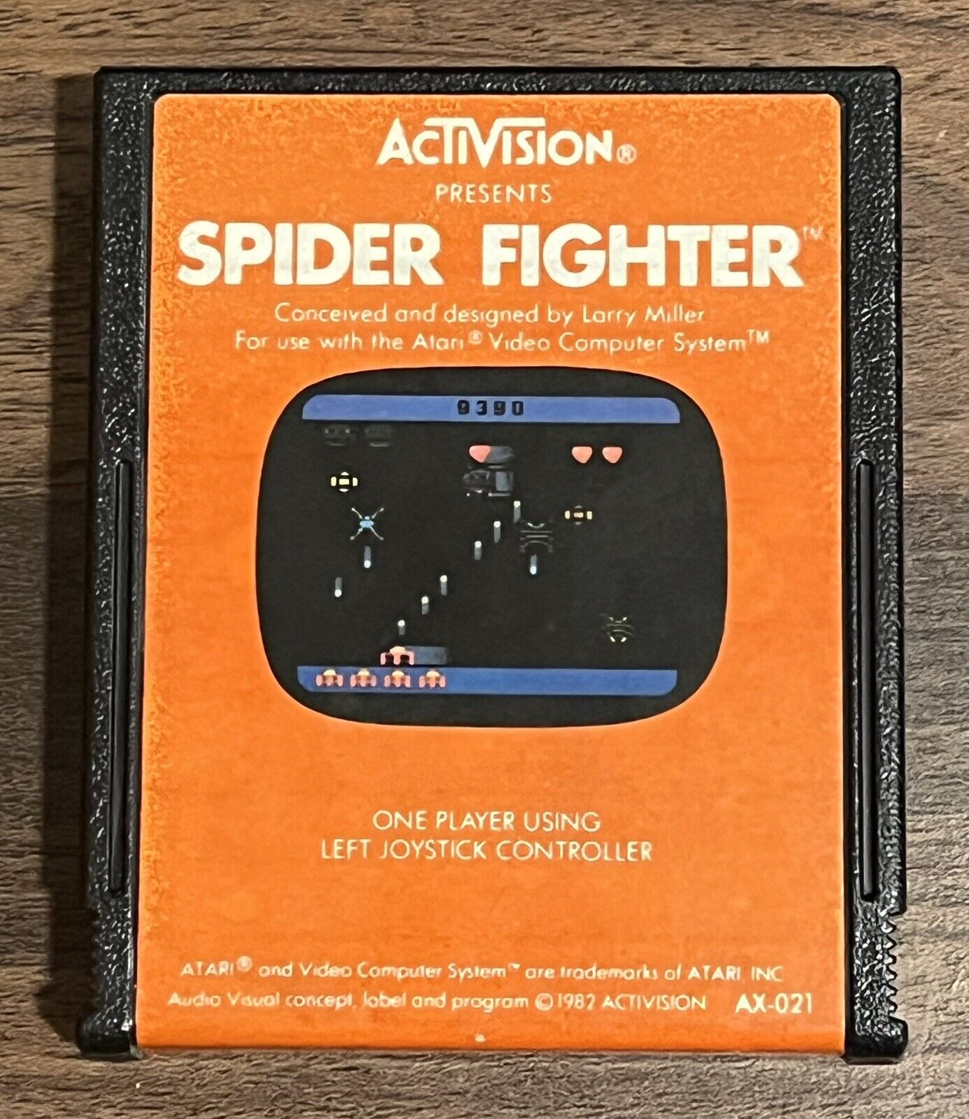Spider Fighter (Atari 2600, Activision) With Manual and tested.