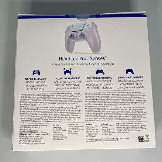 New Sony PlayStation 5 PS5 Dualsense Wireless Controller Chroma Pearl CFI-ZCT2W