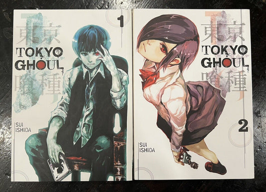 Tokyo Ghoul Manga Volumes 1,2