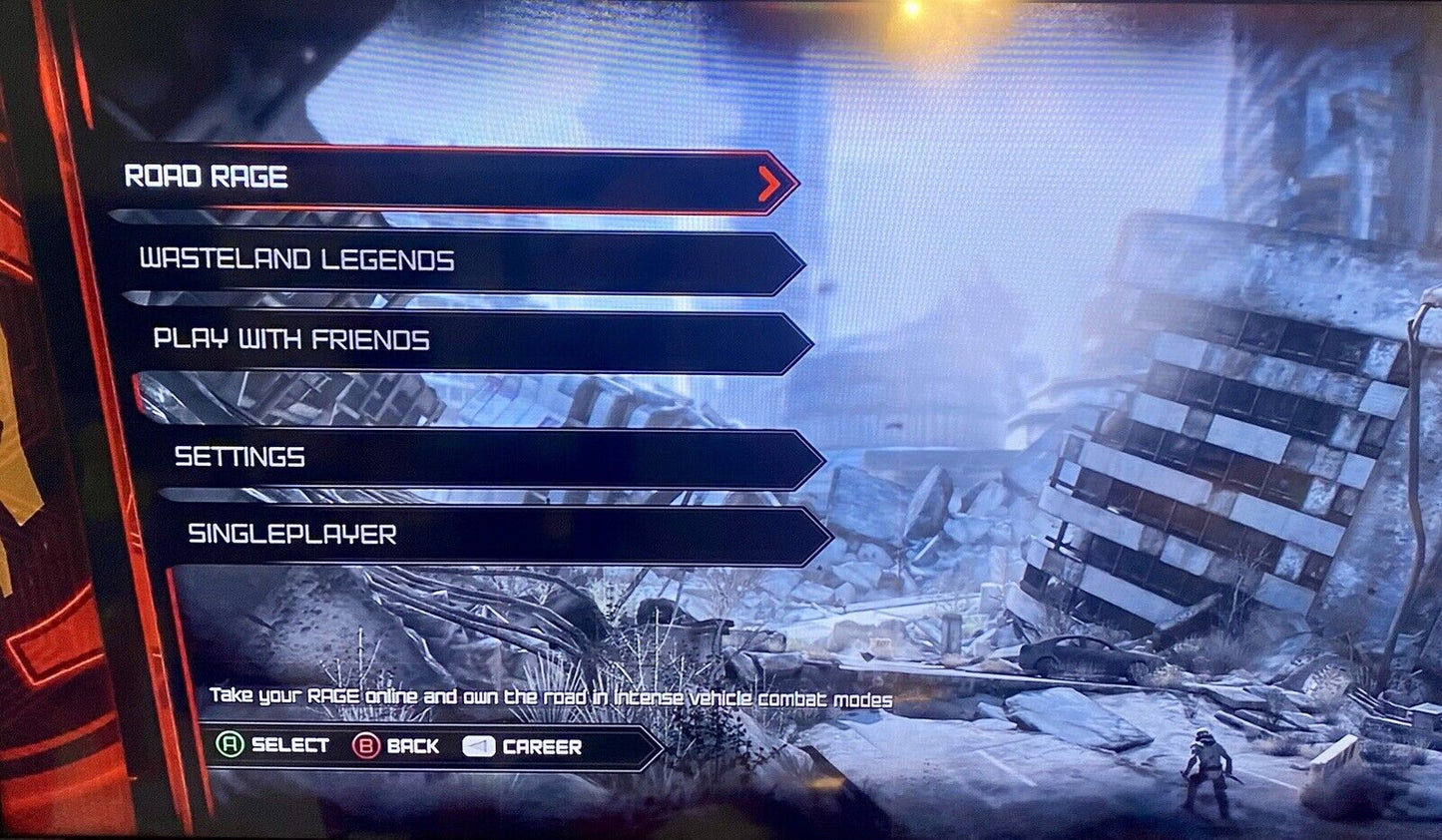 Rage Anarchy Edition (Xbox 360, 2011) CIB W/ Manual, Insert & Sleeve, Tested