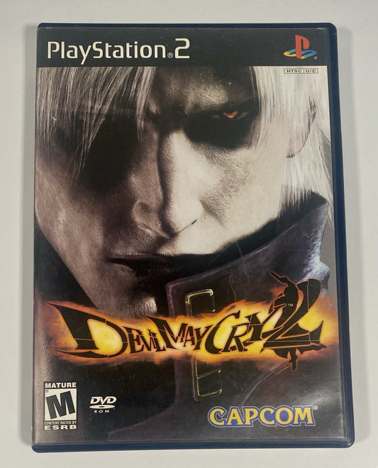 Devil May Cry 2 (Sony PlayStation 2, 2003) PS2 CIB W/ Manual, Black Label, Works