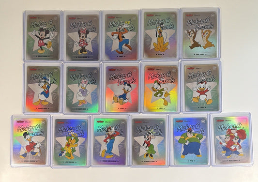 2023 Kakawow Hotbox Disney 100 Mickey & Friends SR 16 Cards 1-16 Bundle All NM