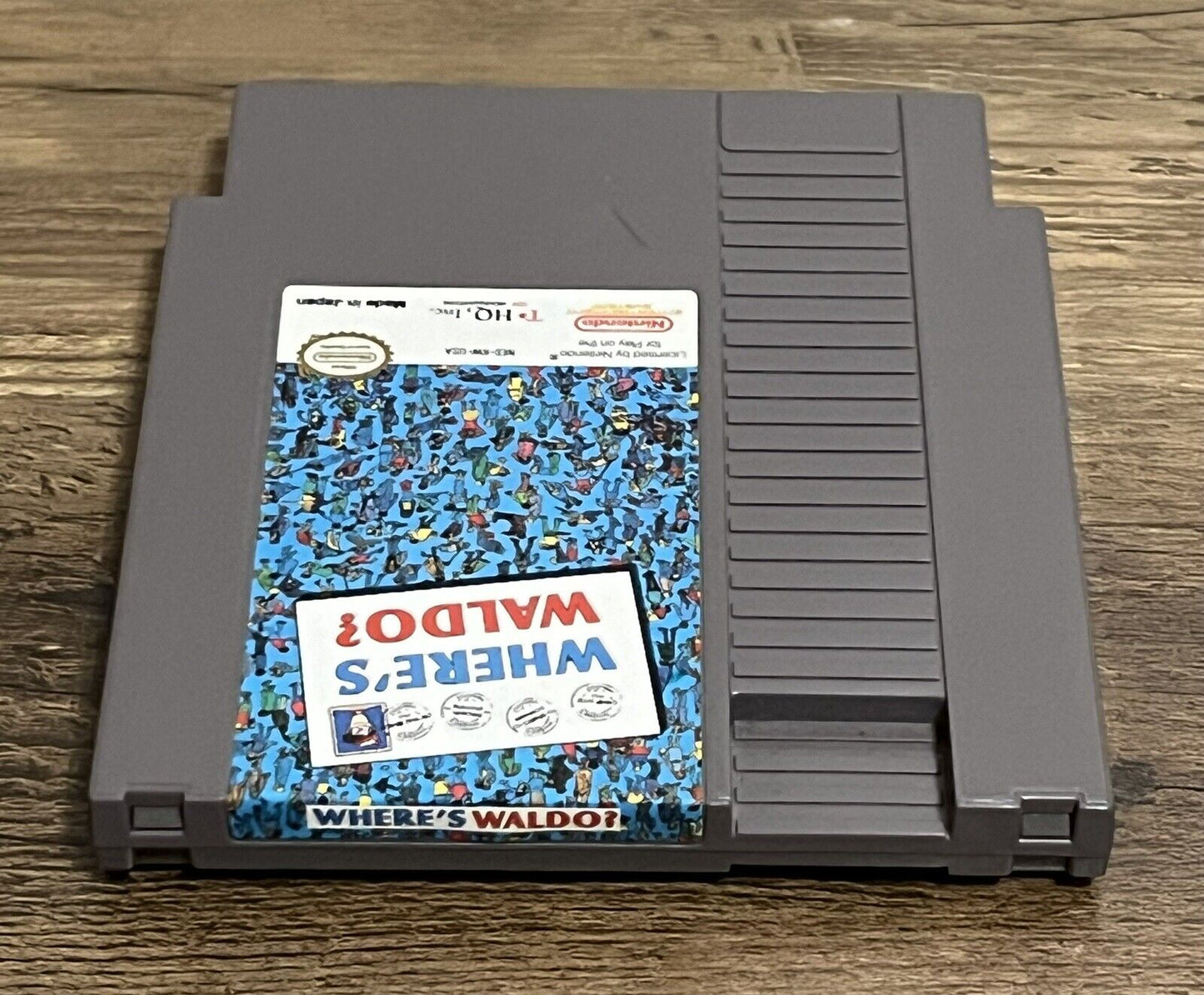 Where's Waldo (Nintendo Entertainment System, 1991) Authentic Tested & Works!