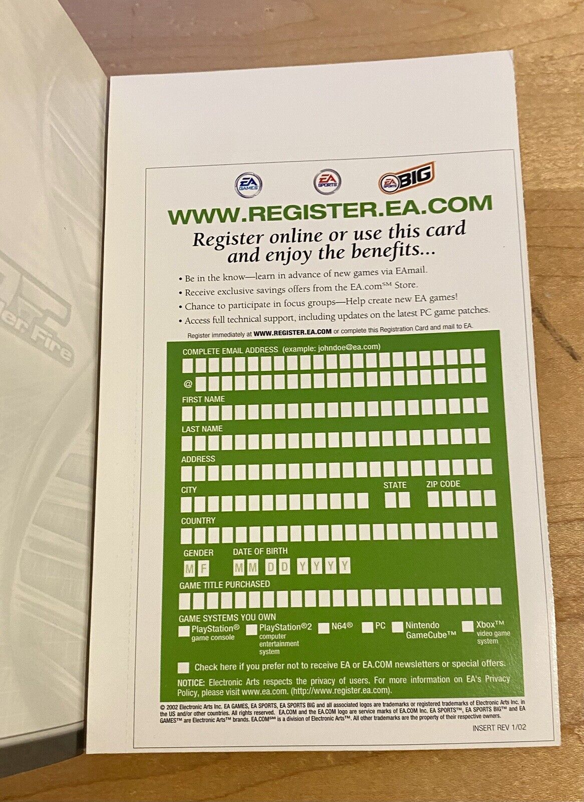 James Bond 007 Agent Under Fire (Microsoft Xbox, 2002) CIB W/ Manual & Reg Card