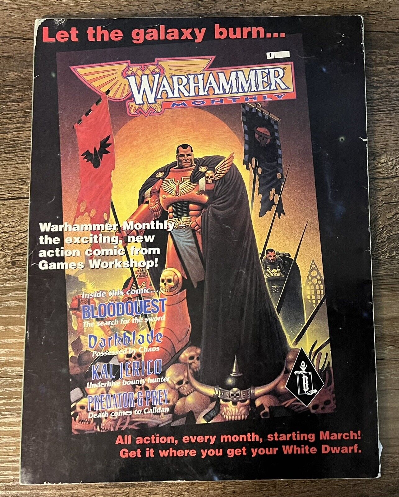 GAMES WORKSHOP WHITE DWARF #219 Vintage