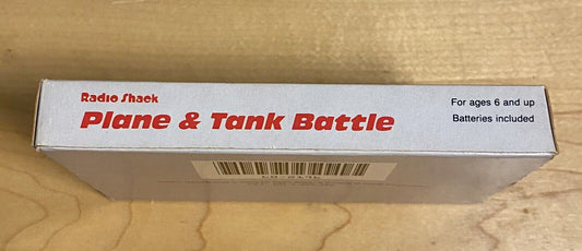 Vintage RADIO SHACK PLANE TANK BATTLE GAME ELECTRONIC HANDHELD LCD 60-2196 1980s