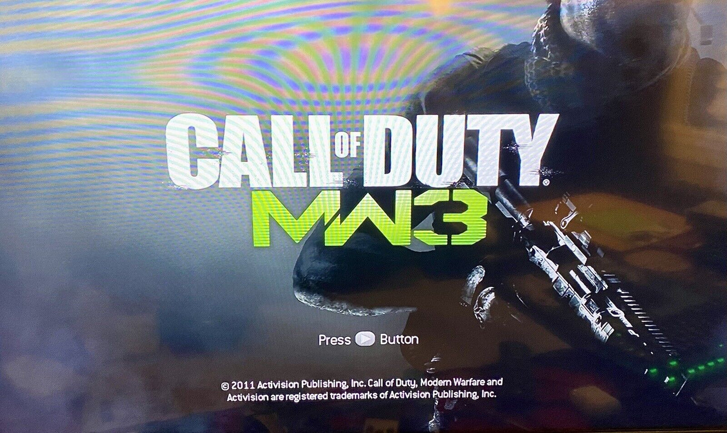 Call of Duty: Modern Warfare 1 & 3 (Microsoft Xbox 360) Bundle, Both CIB, Tested