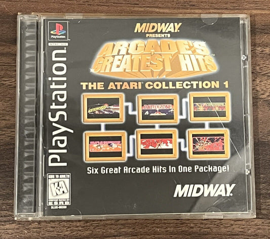 Arcade's Greatest Hits: The Atari Collection 1 Sony PlayStation 1 PS1 Complete