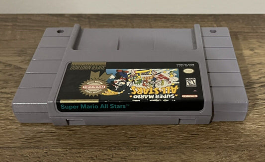 Super Mario All-Stars (1993) Super Nintendo SNES Authentic Tested Cartridge Only