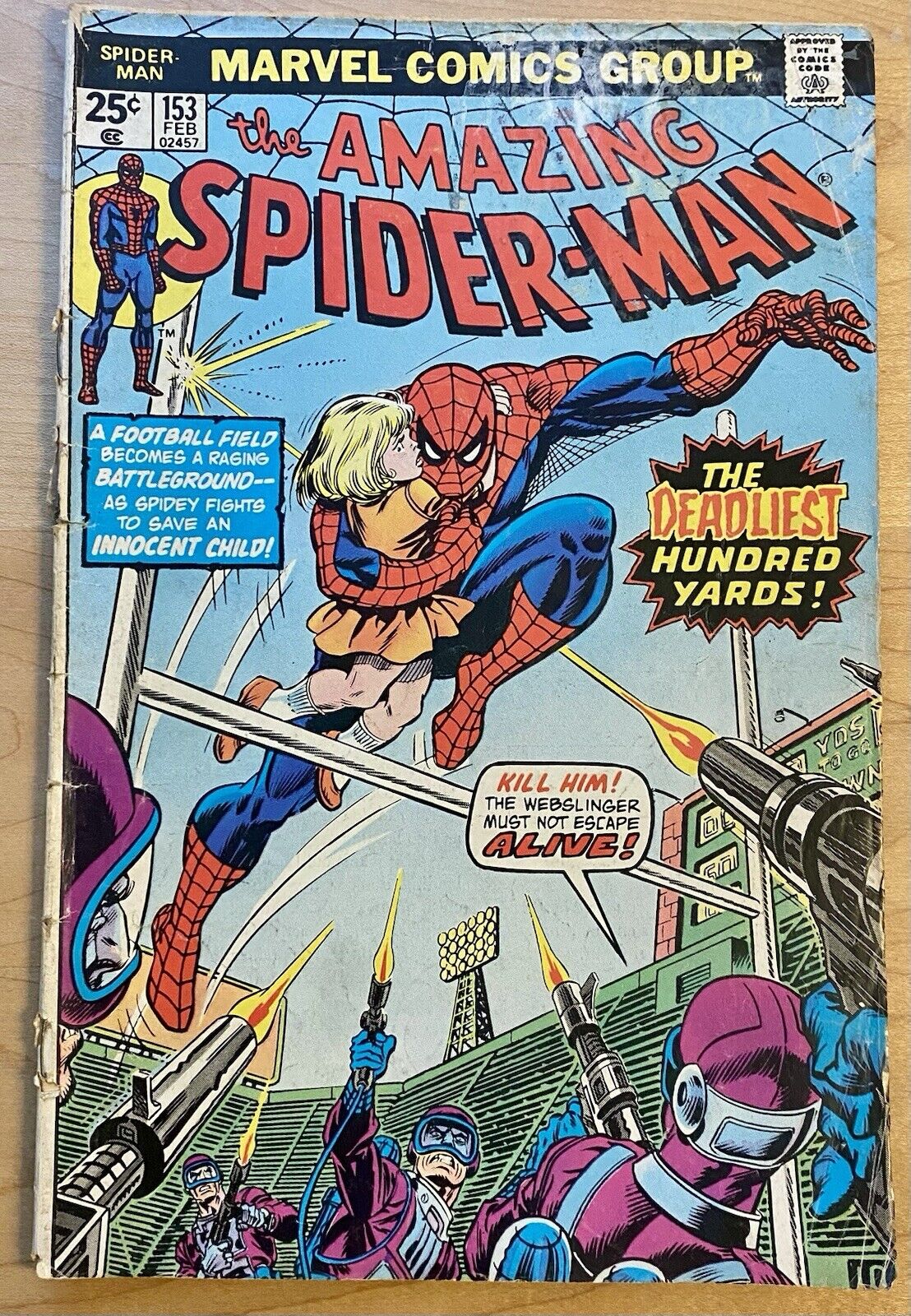 AMAZING SPIDER-MAN Lot/Bundle. Inc #153 & 173, 173 Unknown Signature