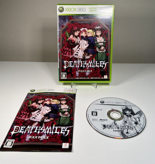 Death Smiles Limited Edition XBox360 Japan Only Import CIB Complete W/ Manual