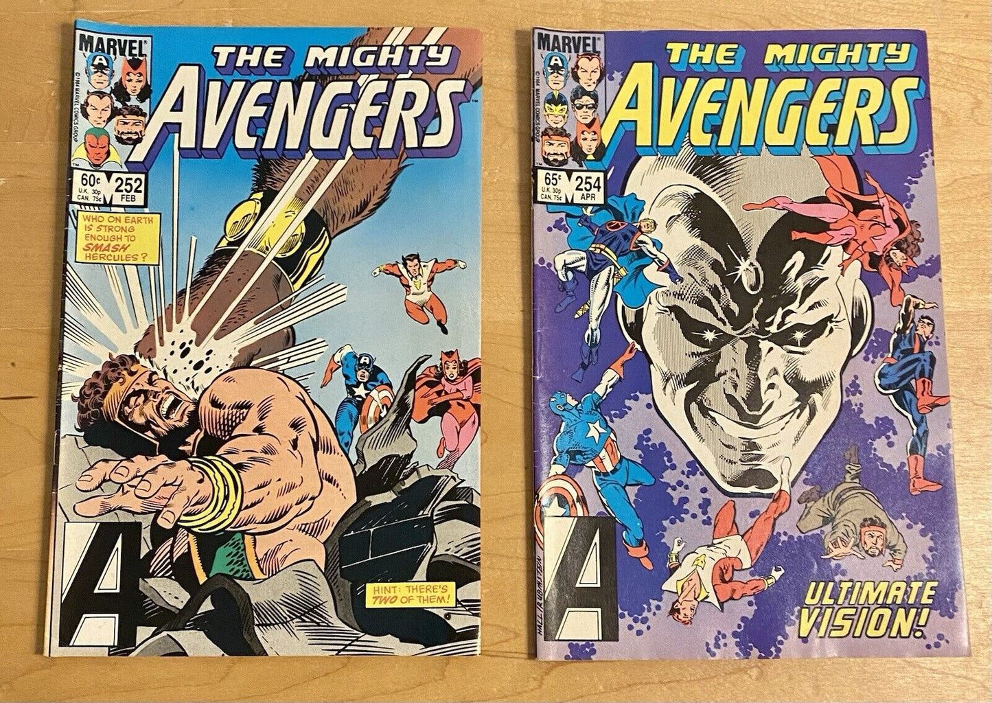 The Mighty Avengers Lot of 4 - 248 251 252 254