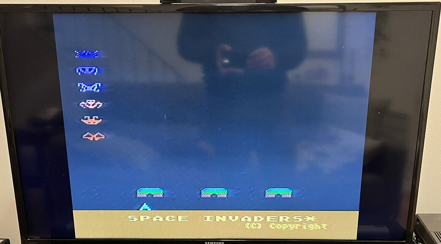 Atari 5200 Space Invaders Cartridge with Manual Tested & Works!