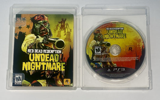 Red Dead Redemption: Undead Nightmare (Sony PlayStation 3, 2010) PS3 CIB Works