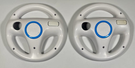 2pcs Mario Kart Racing Steering Wheel for Nintendo Wii Remote Game Controller