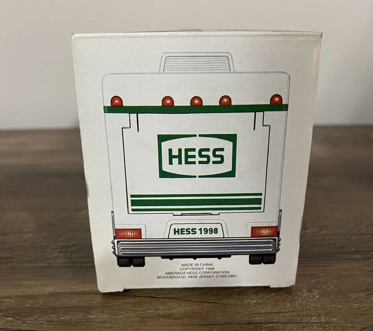 1998 HESS RECREATION VAN with DUNE BUGGY and MOTORCYCLE ….NIB MINT