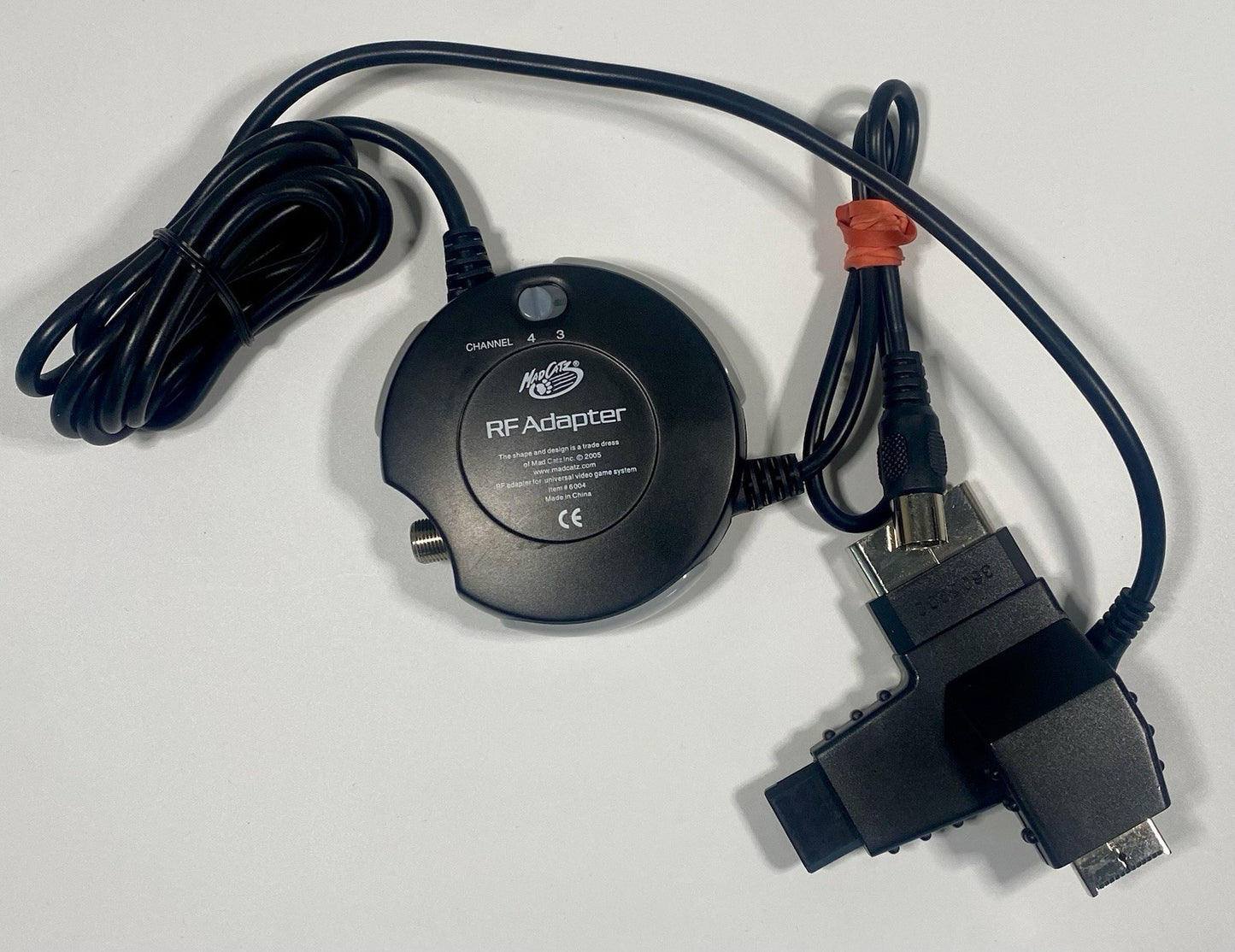 Mad Catz Gamecube Starter Kit Extension Cables, RF Adapter, GBA Link, Read Desc