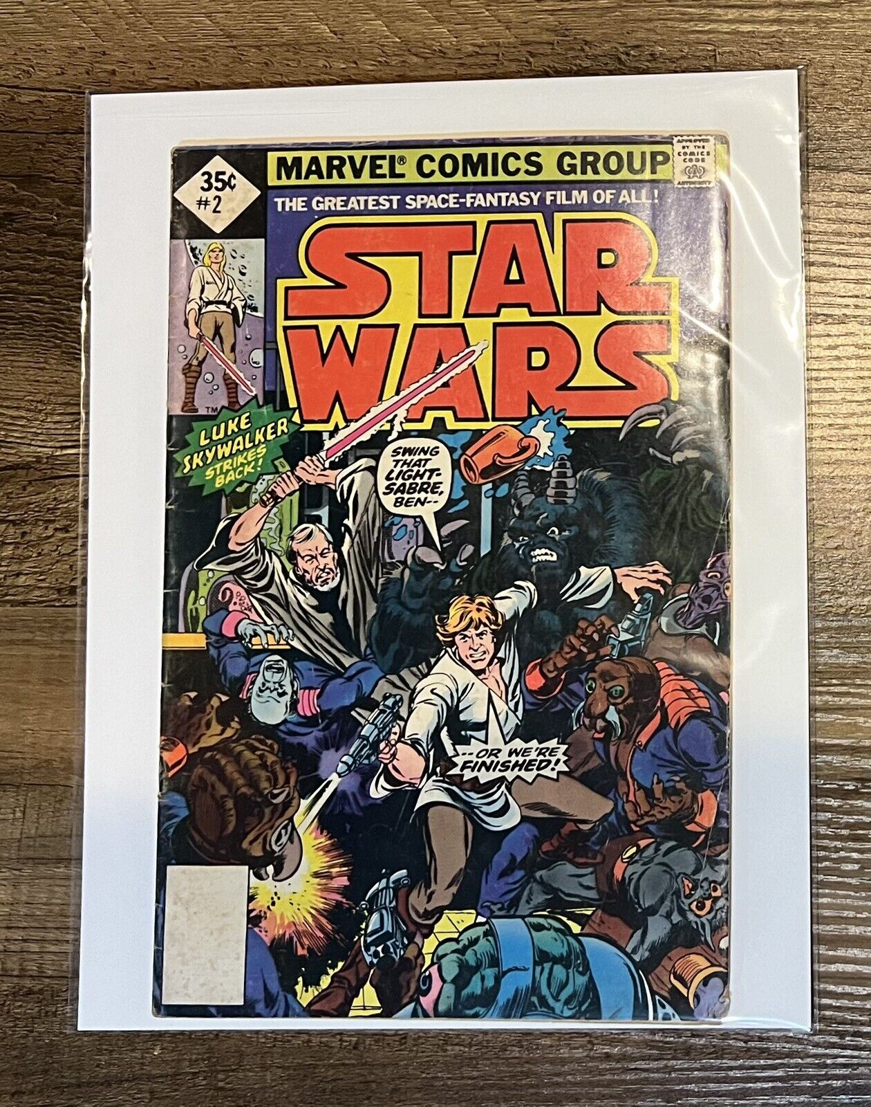 STAR WARS #2 Marvel Comics 1977