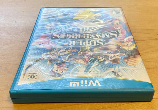 Super Smash Bros. (Nintendo Wii U, 2014) CIB, Complete W/Manual, Tested & Works