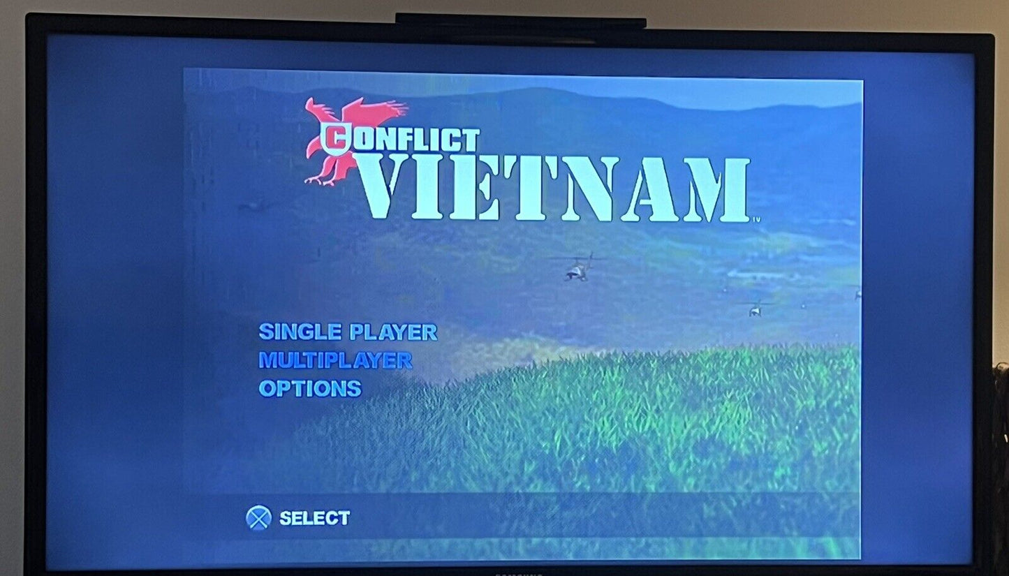 Conflict: Vietnam (Sony PlayStation 2, 2004) PS2 CIB Tested & Works!