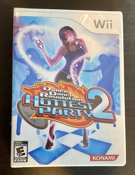 Dance Dance Revolution: Hottest Party 2 (Nintendo Wii) Brand New Factory Sealed