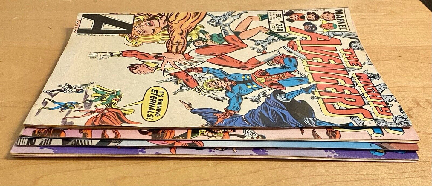 The Mighty Avengers Lot of 4 - 248 251 252 254