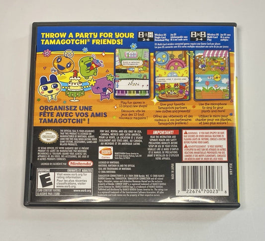 Tamagotchi Connection: Corner Shop 3 - Nintendo DS - CASE, MANUAL & INSERT ONLY
