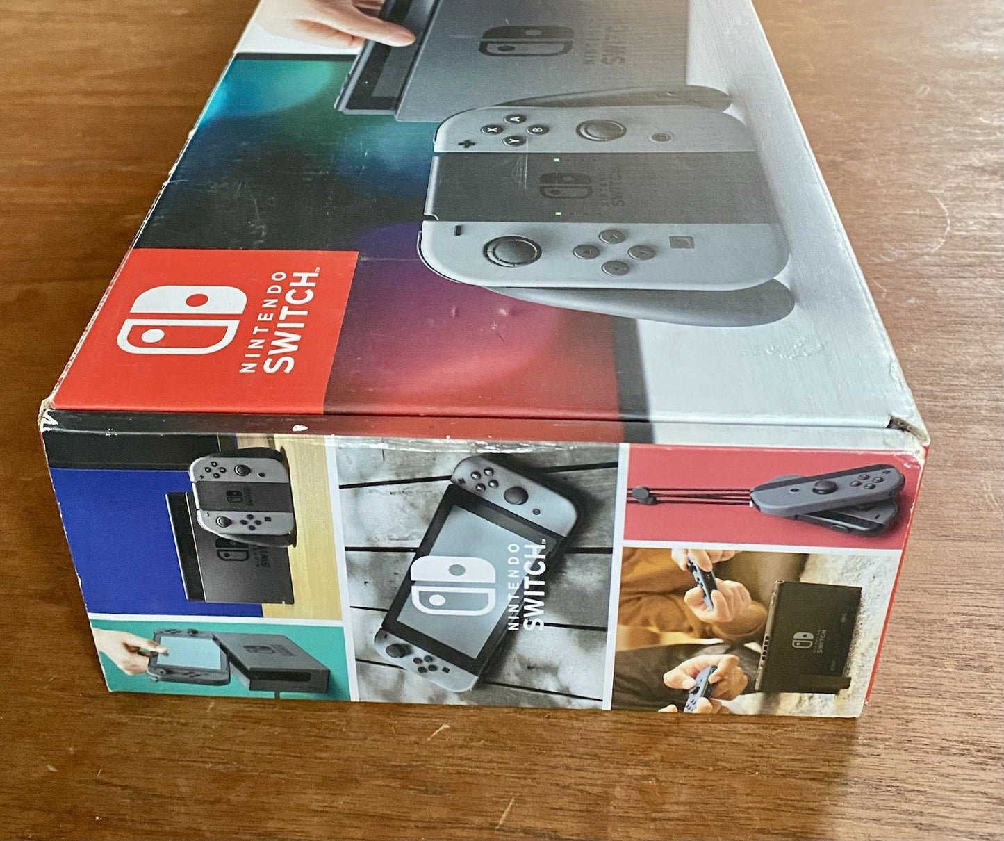 Nintendo Switch HAC-001 Gray Console CIB Complete Tested & Working!