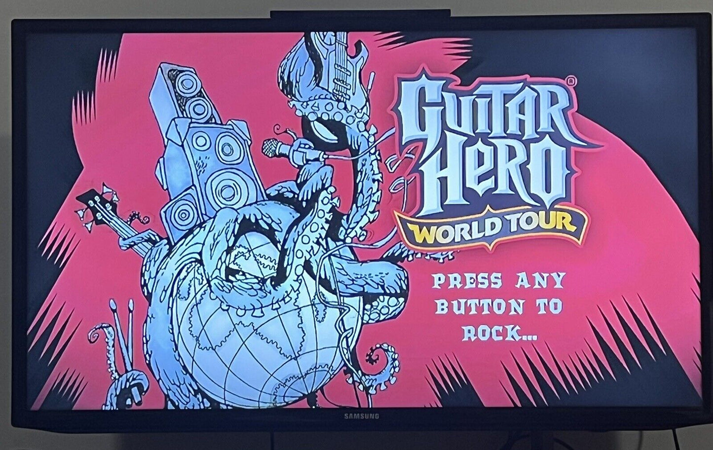 Guitar Hero World Tour PlayStation 3 PS3 Tested And Works!