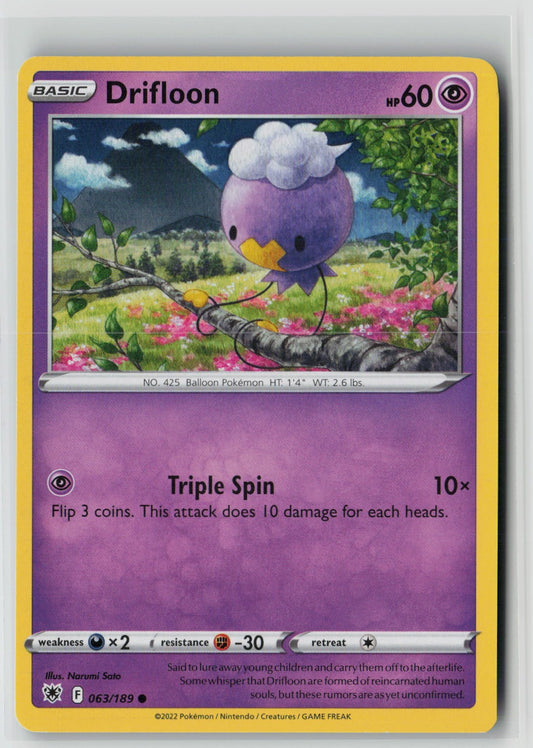 Drifloon (SWSH10: Astral Radiance 063/189) NM