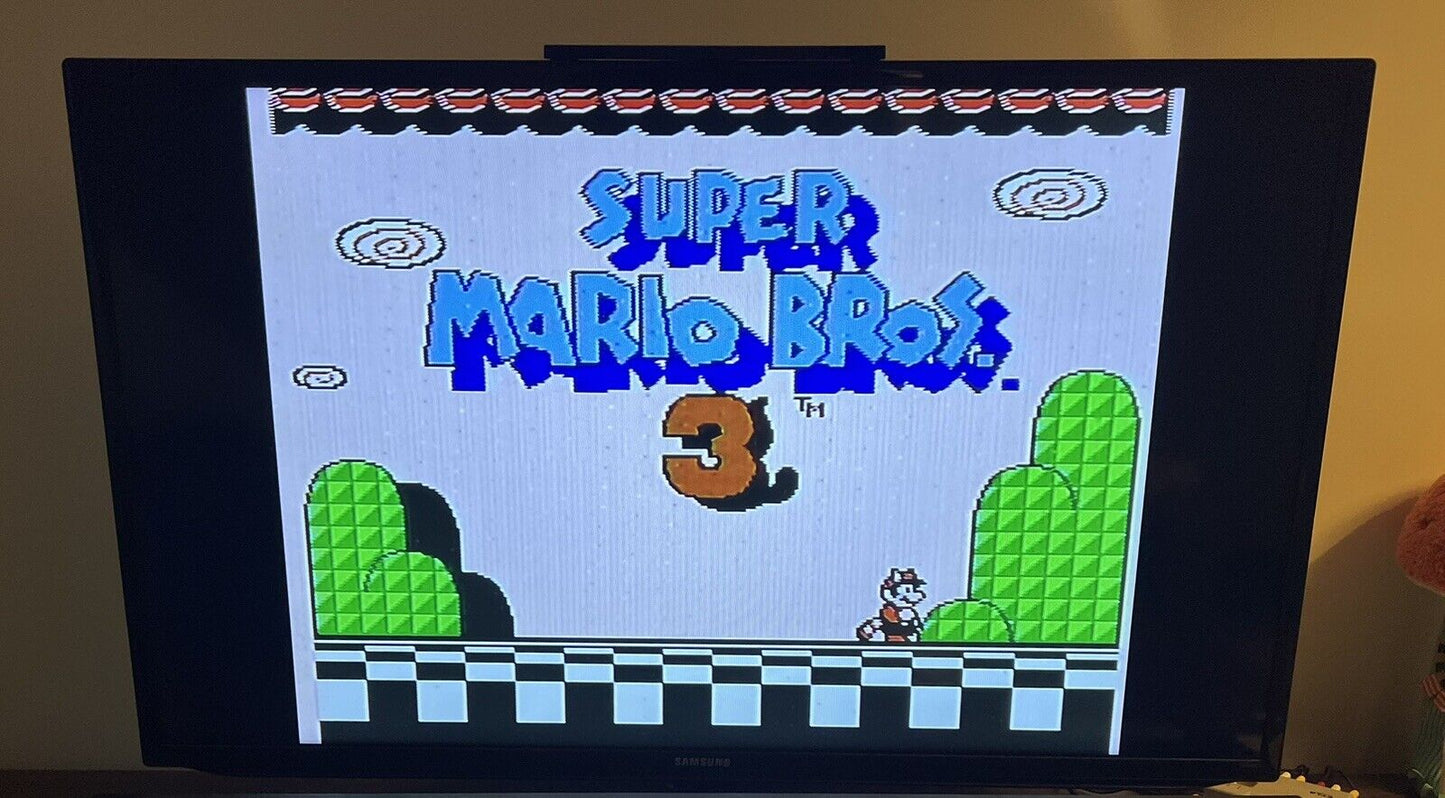 Super Mario Bros. 3 Nintendo NES 1990 Clean Authentic Tested & Working!