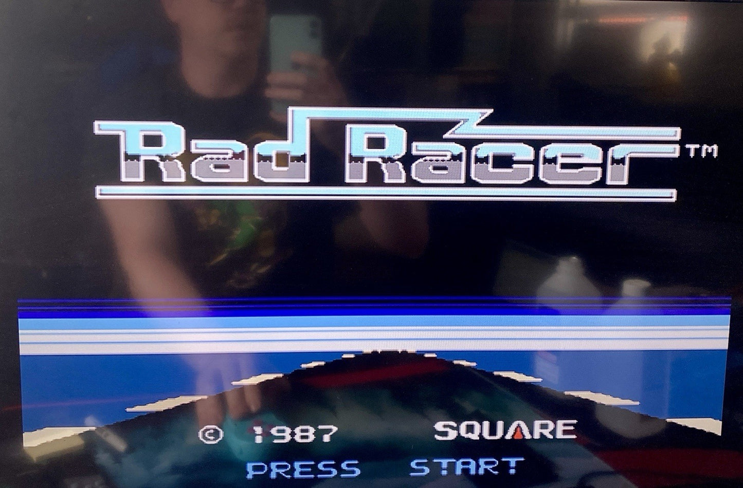 Rad Racer (NES, Nintendo Entertainment System, 1987) Tested and Working!