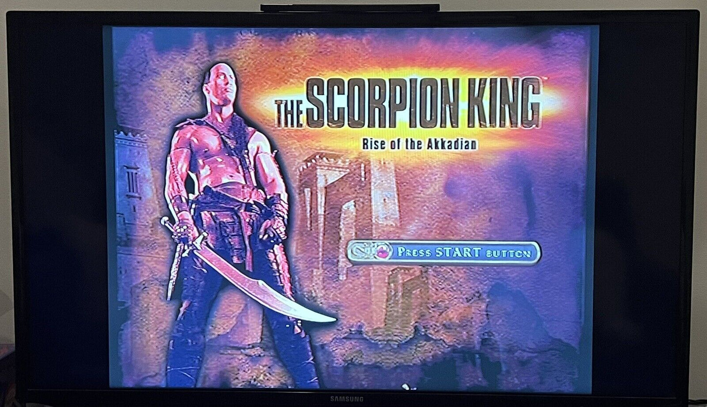 The Scorpion King PlayStation 2 PS2 CIB W/Manual Black Label Tested