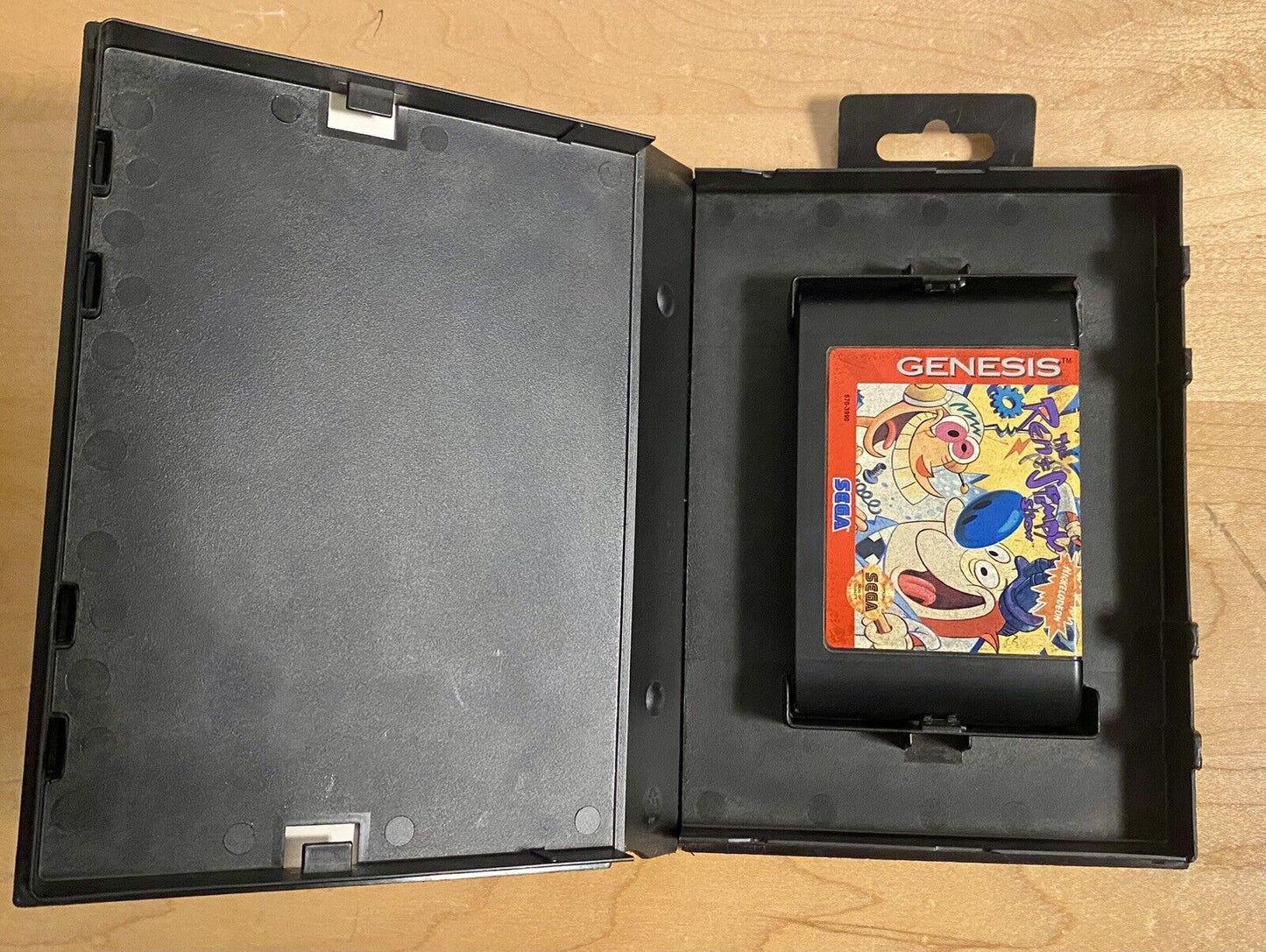 Ren & Stimpy: Stimpy's Invention (Sega Genesis, 1993), CIB With Manual, Tested
