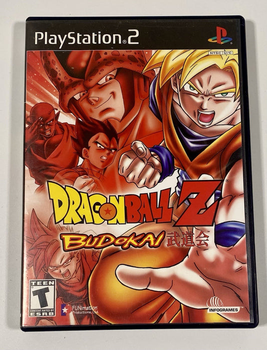Dragon Ball Z: Budokai (Sony PlayStation 2, 2002) PS2 CIB W/ Manual, Tested