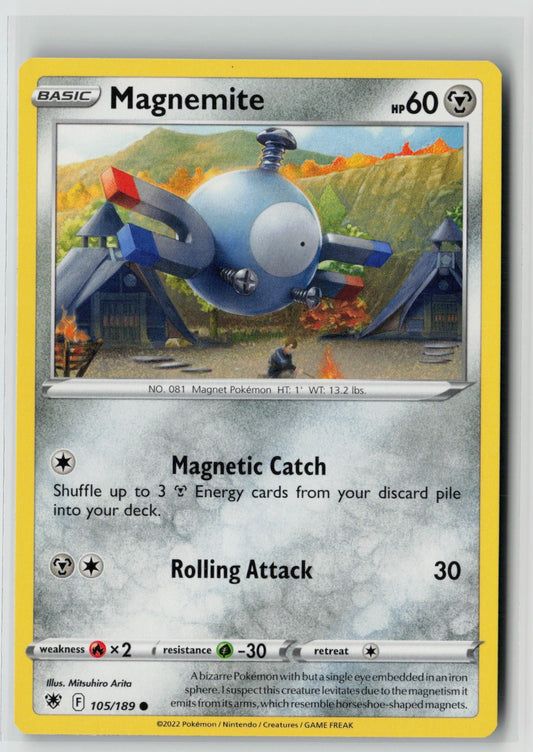Magnemite (SWSH10: Astral Radiance 105/189) NM