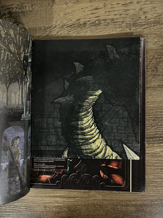 Fable Official Prima Strategy Guide Xbox With Poster, Rip In Front