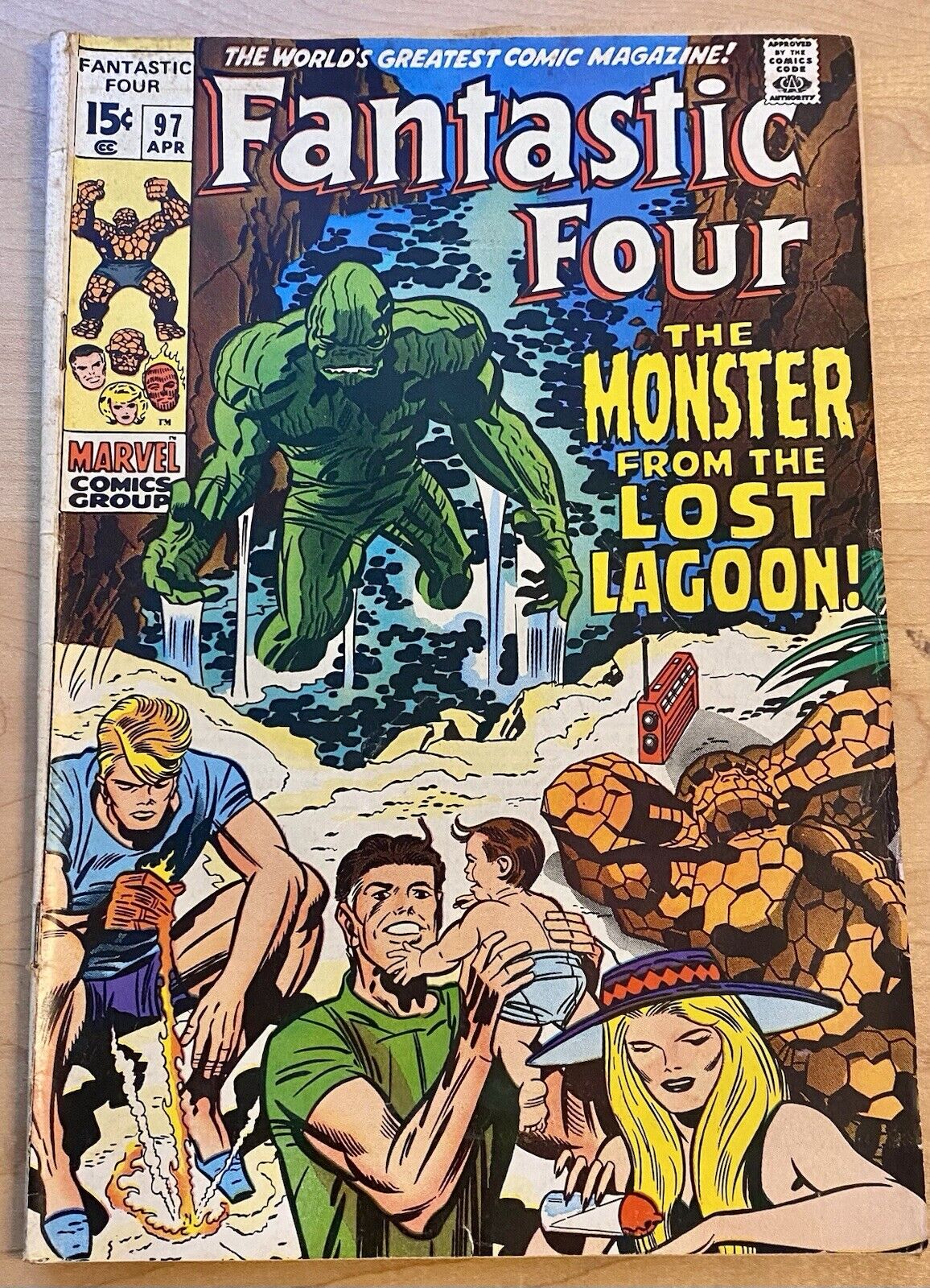 Fantastic Four Issues 97 & 281, Marvel Comics Bundle