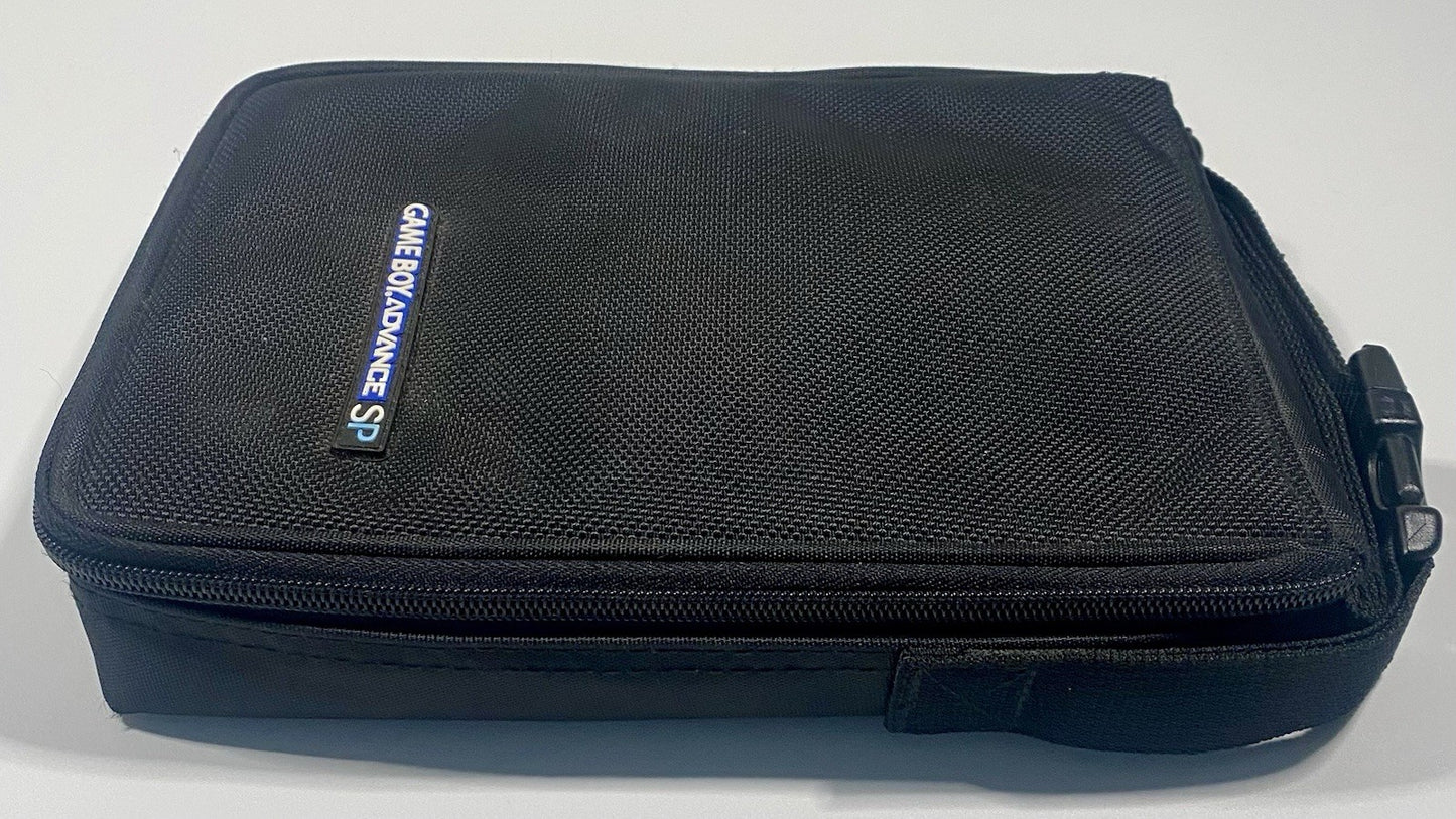 Vintage Nintendo GameBoy Advance SP Handheld Black Carrying Case Great Condition
