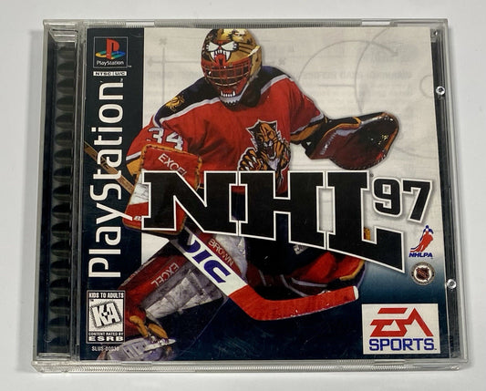 NHL 97 (Sony PlayStation 1) PS1 CIB W/ Manual, Reg Card & Insert, Tested & Works