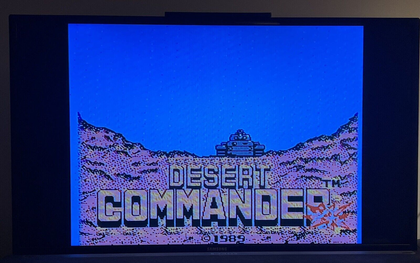 Desert Commander (Nintendo Entertainment System, 1989) Authentic Tested Works!