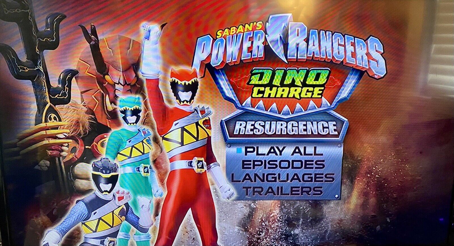 Power Rangers: Dino Charge (DVD), Tested