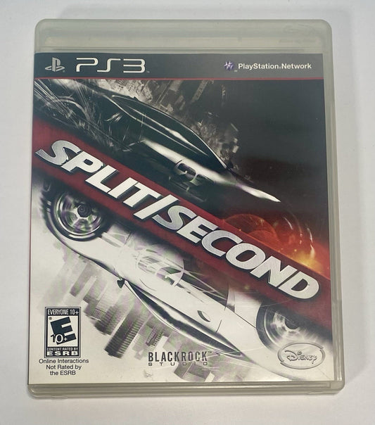 Split Second (Sony Playstation 3 PS3) CIB Complete With Manual, Tested & Works!